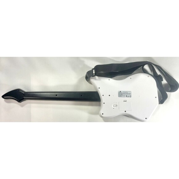 Guitar Hero Red Octane Wireless White Guitar Playstation 2 PS2 95025 NO DONGLE - Picture 7 of 11